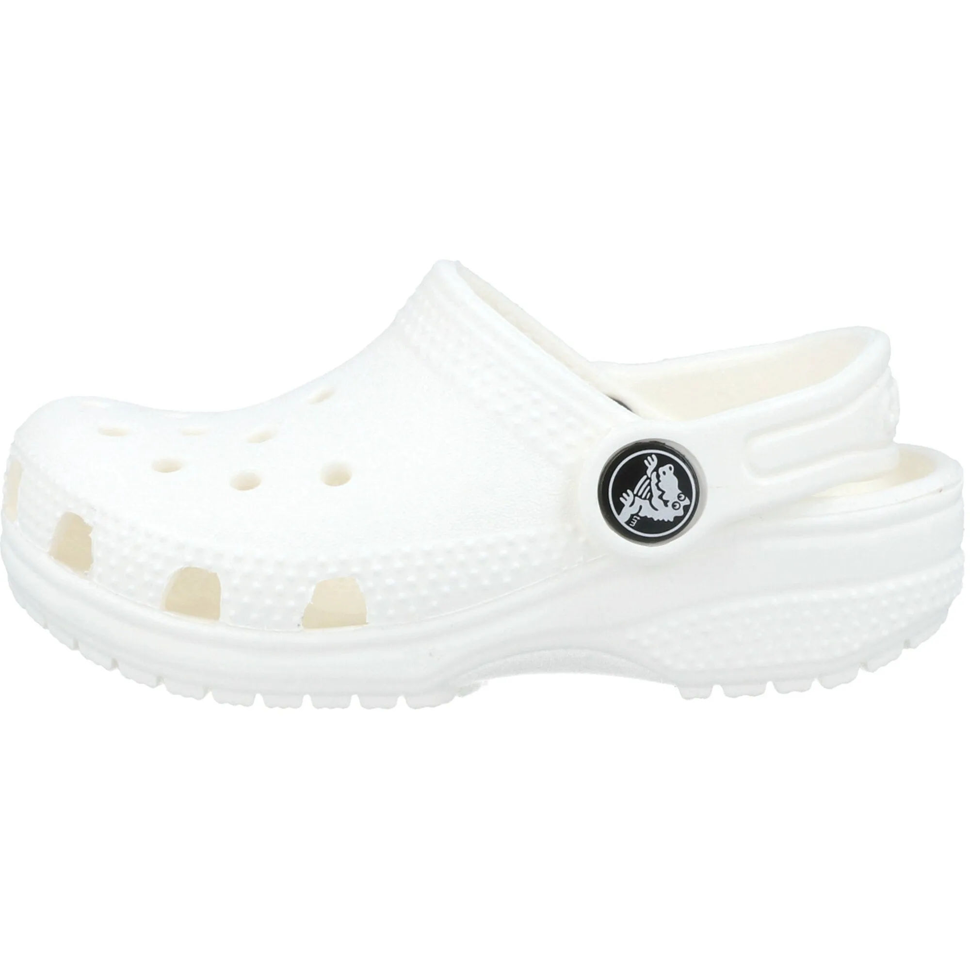 Crocs Kids Classic Clog White Shoes