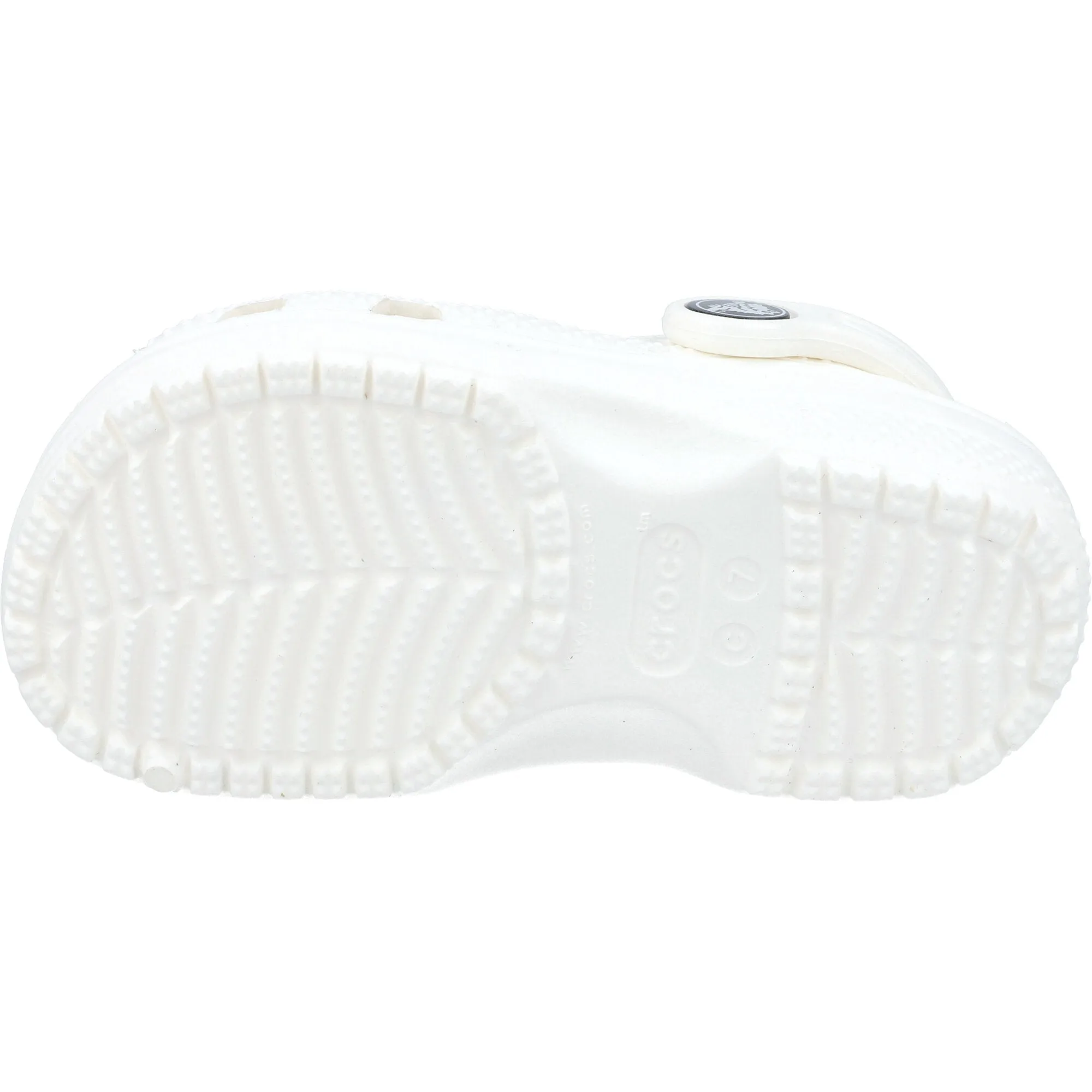 Crocs Kids Classic Clog White Shoes