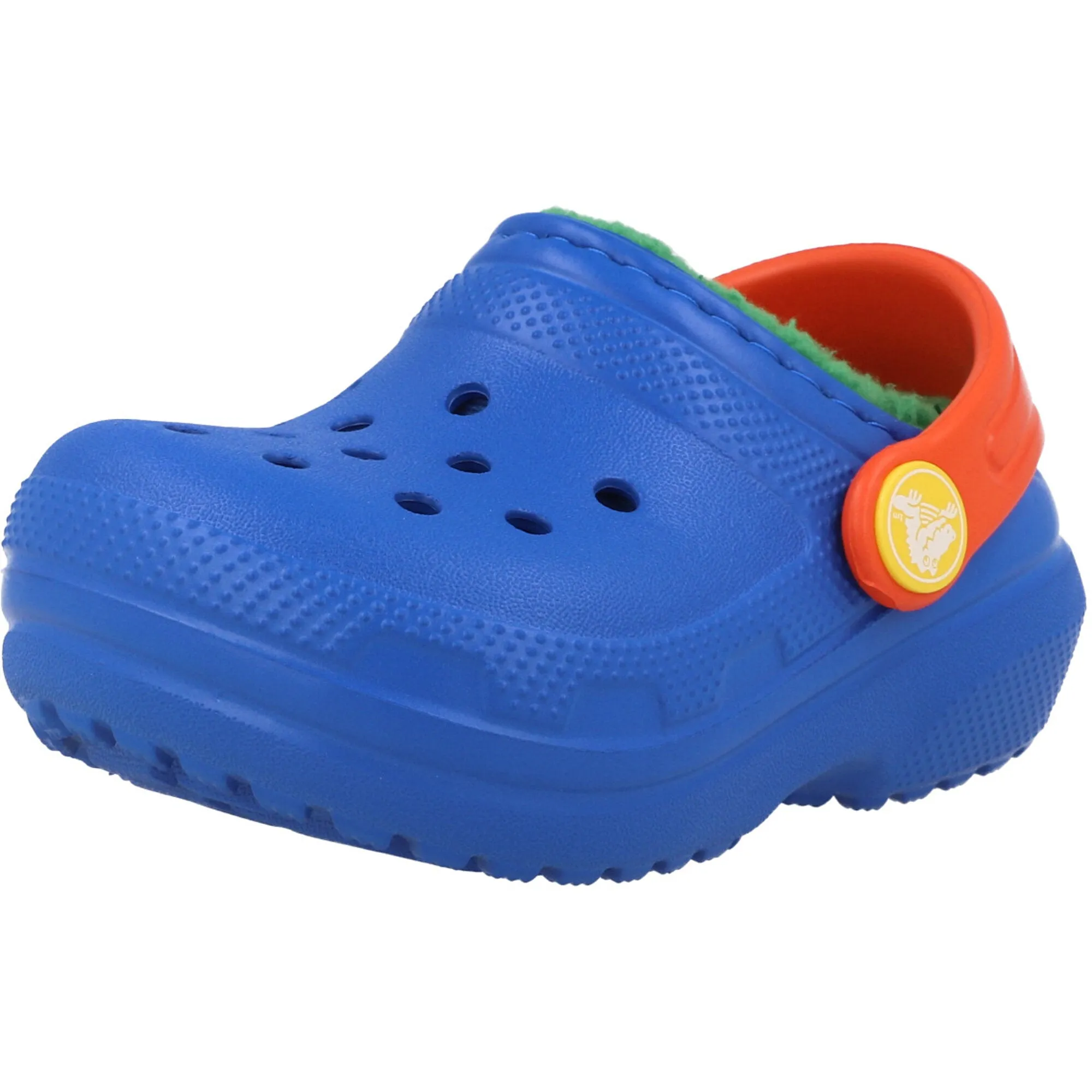 Crocs Kids Classic Lined Clog Blue Bolt