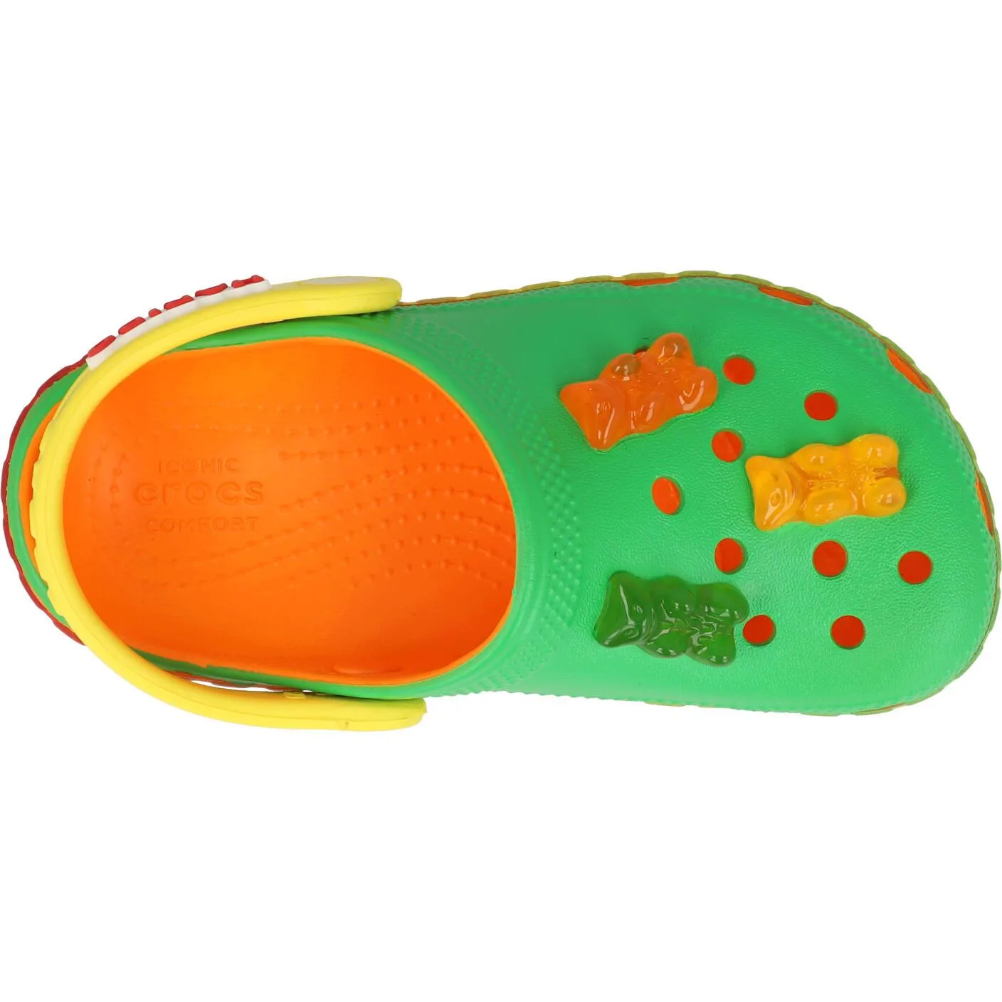 Crocs Kids Haribo Classic Clog Multi with Goldbears Jibbitz Charms