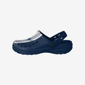 Dallas Cowboys Team Stripe Clog With Strap