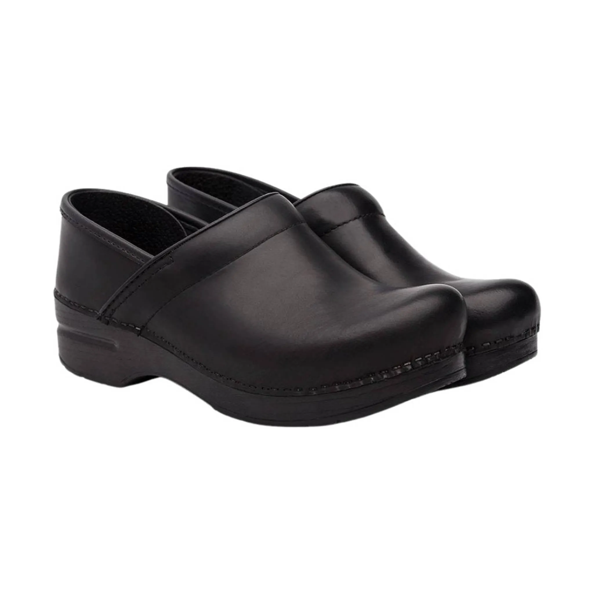 Dansko Women's Professional Clogs - Black Cabrio