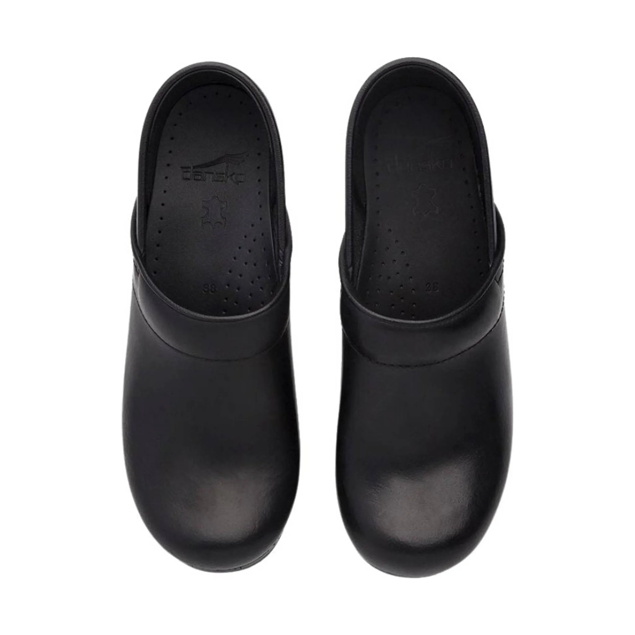 Dansko Women's Professional Clogs - Black Cabrio