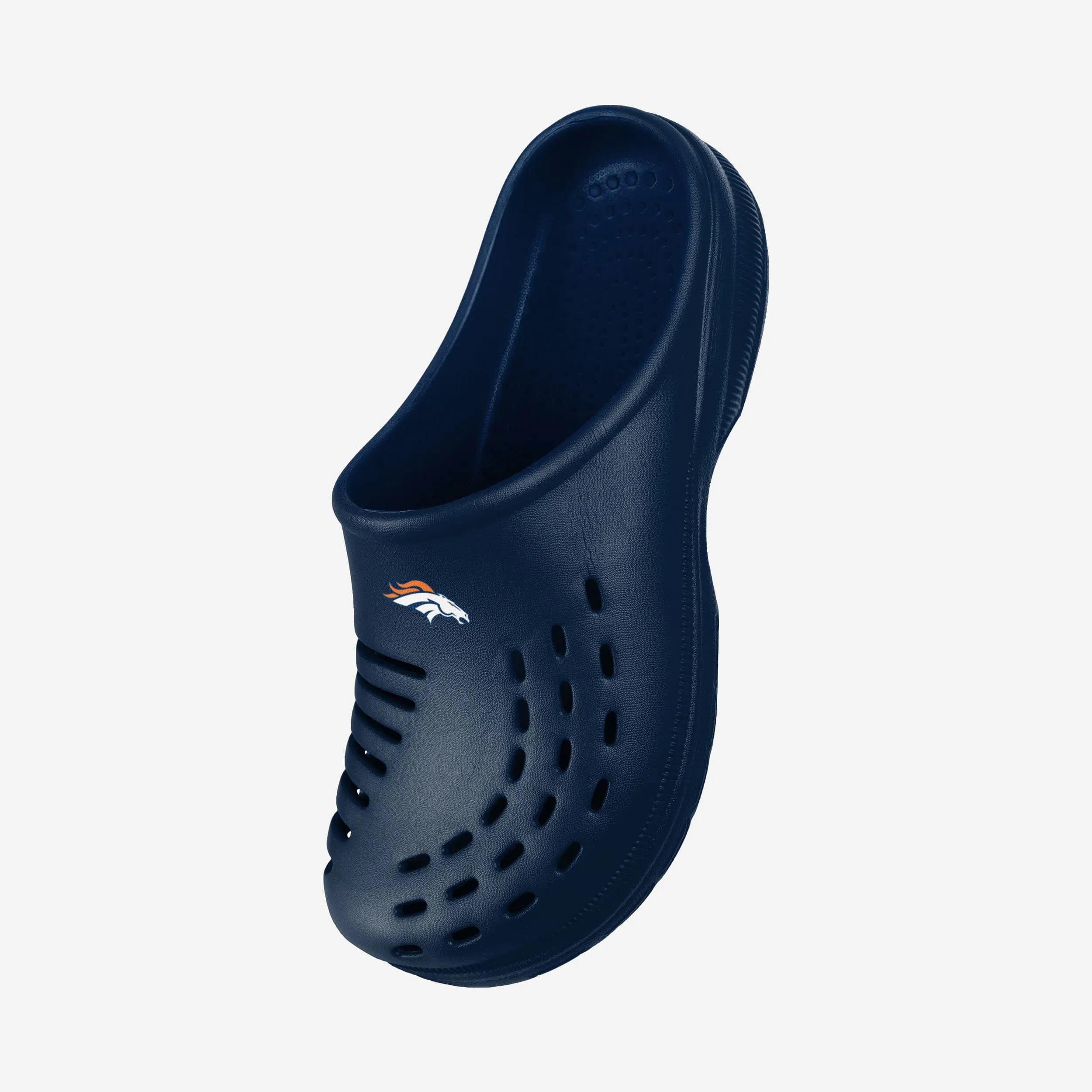 Denver Broncos Mens Solid Clog