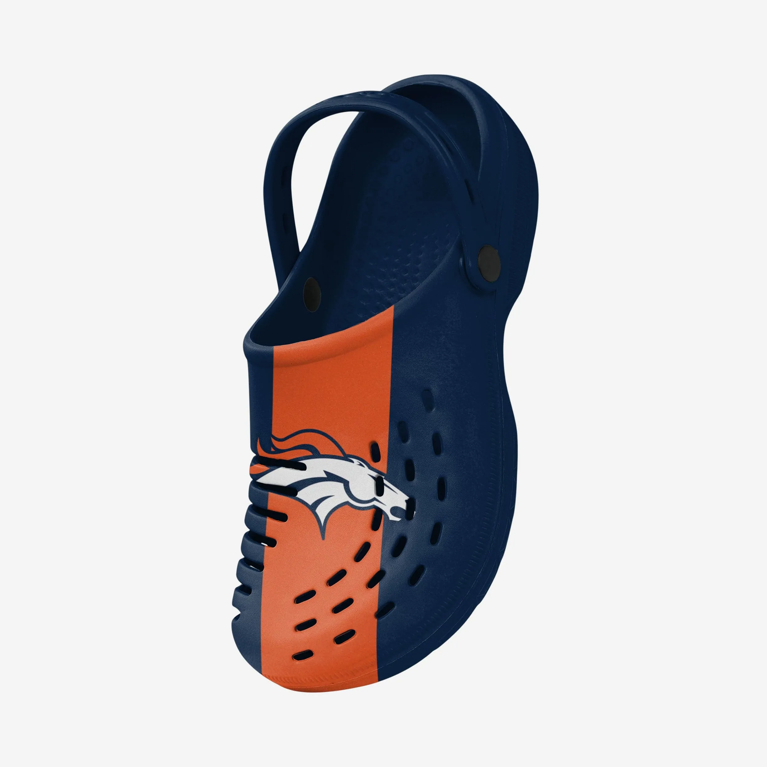 Denver Broncos Team Stripe Clog With Strap