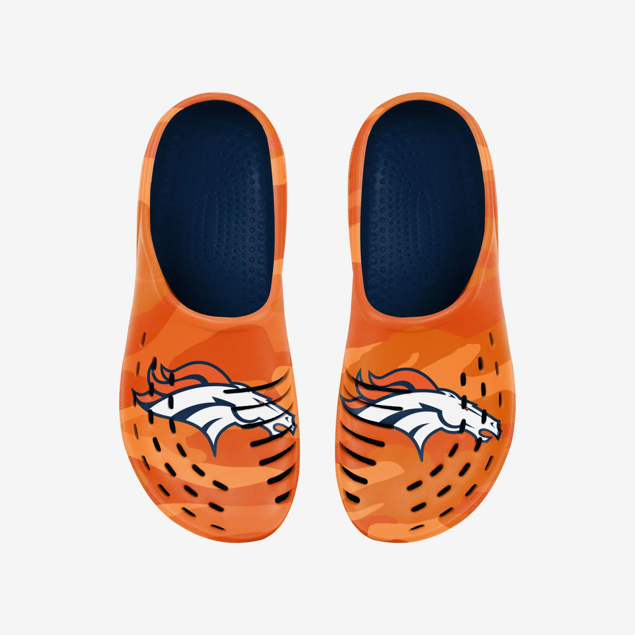 Denver Broncos Tonal Camo Clog
