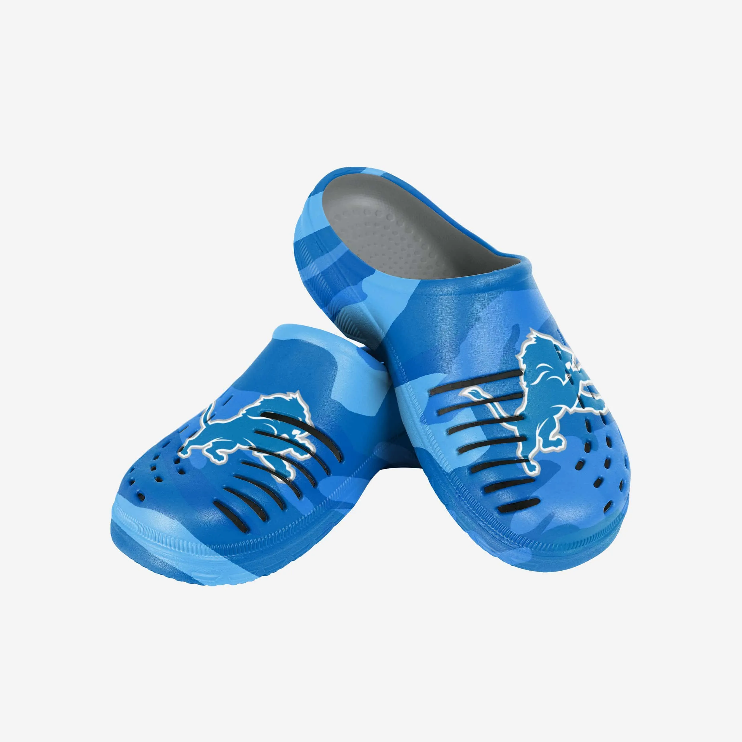 Detroit Lions Tonal Camo Clog