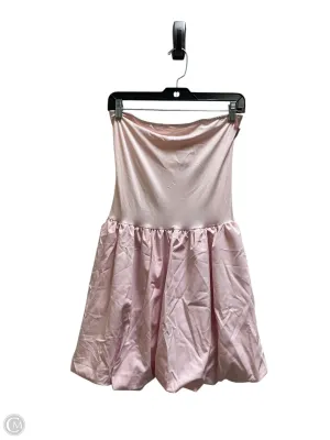 Dress Casual Short By Clothes Mentor In Pink, Size: S