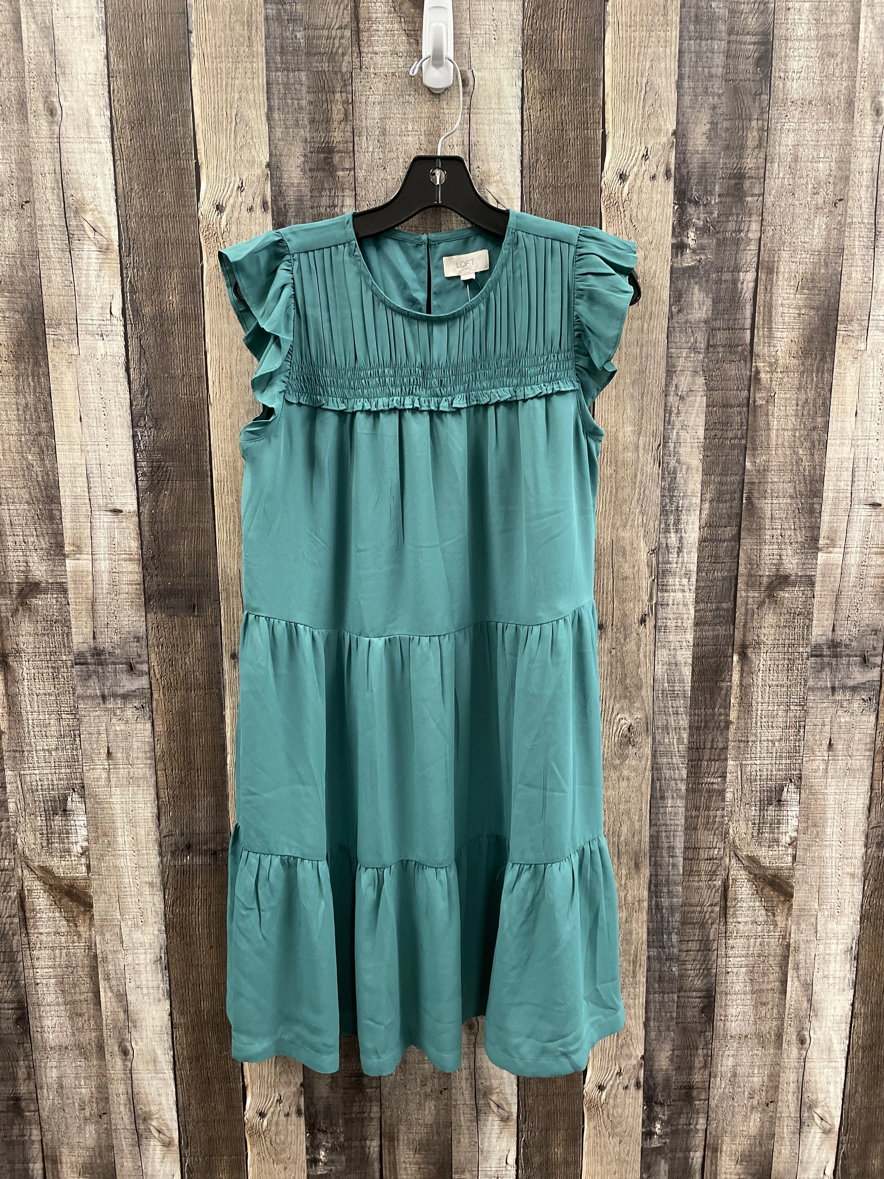 Dress Casual Short By Loft In Green, Size: S