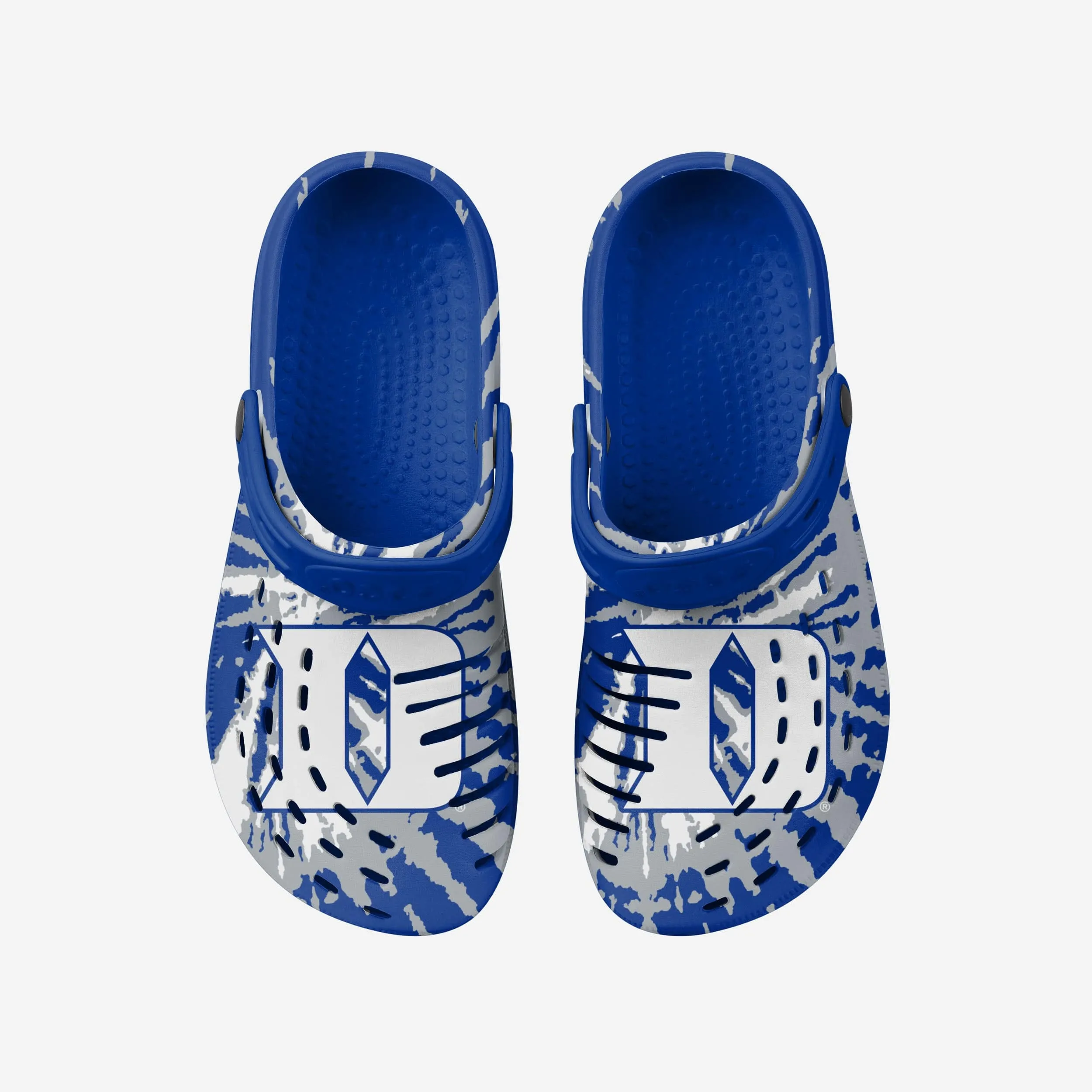 Duke Blue Devils Tie-Dye Clog With Strap