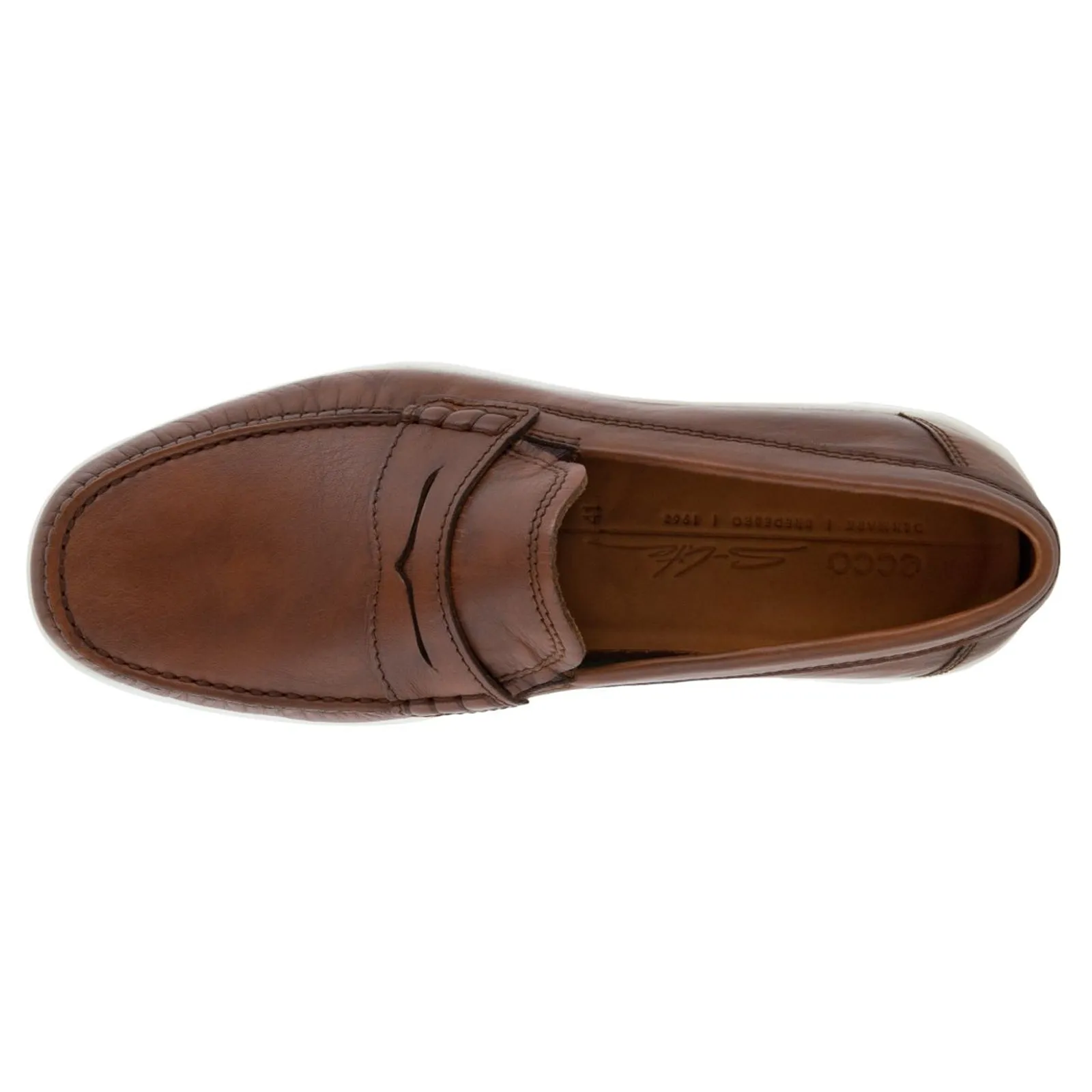 Ecco S Lite Moc 540534 Full Grain Leather Men's Loafers Shoes