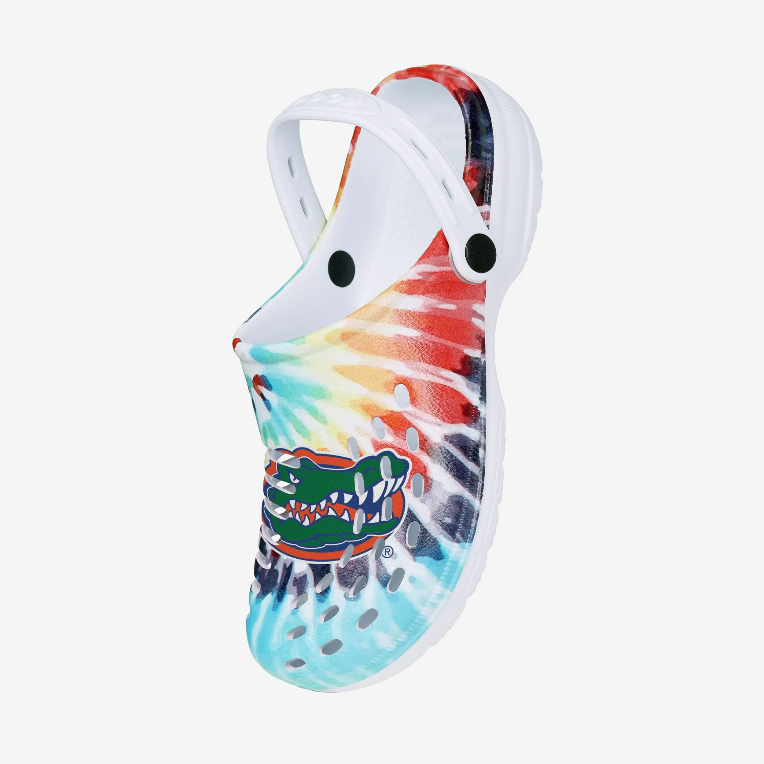 Florida Gators Womens Tie-Dye Clog With Strap