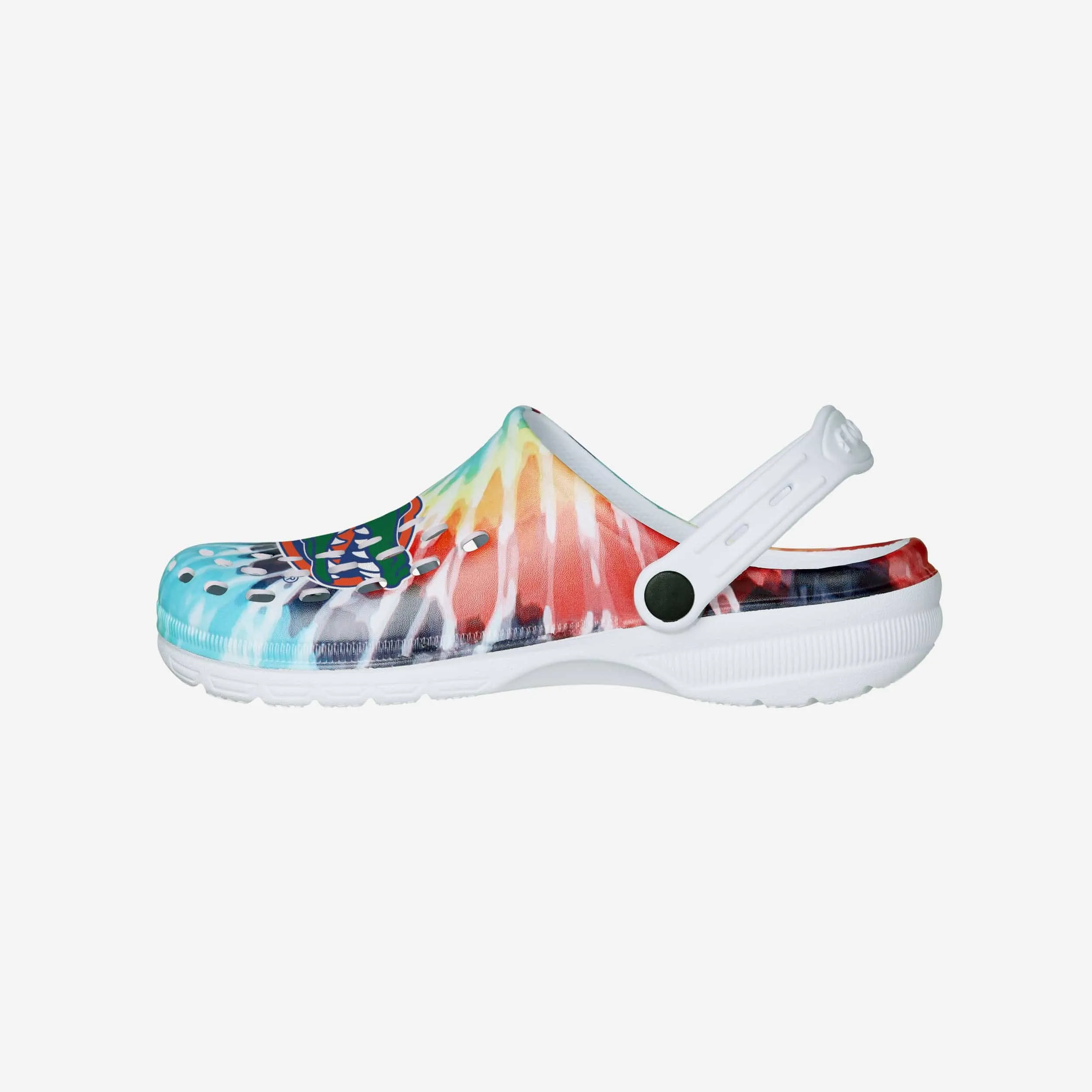 Florida Gators Womens Tie-Dye Clog With Strap