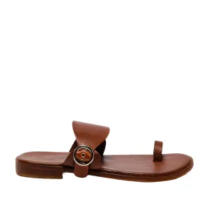 Free People Women's Barcelona Slip On Sandal in Brown