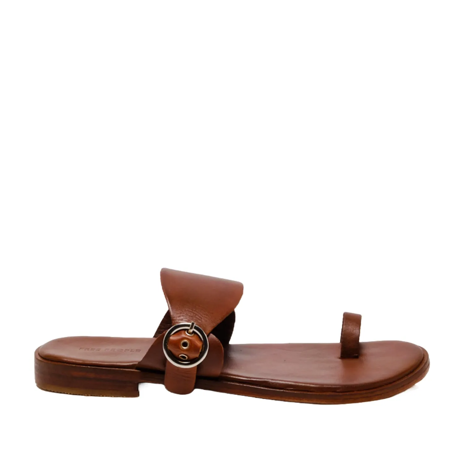 Free People Women's Barcelona Slip On Sandal in Brown