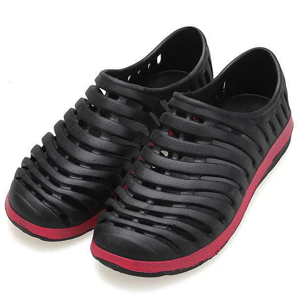 Garden Flat With Shoes Fashion Summer Mens Lightweight Hollow Slip On Breathable Bathroom Mules Clogs Sandal Slippers