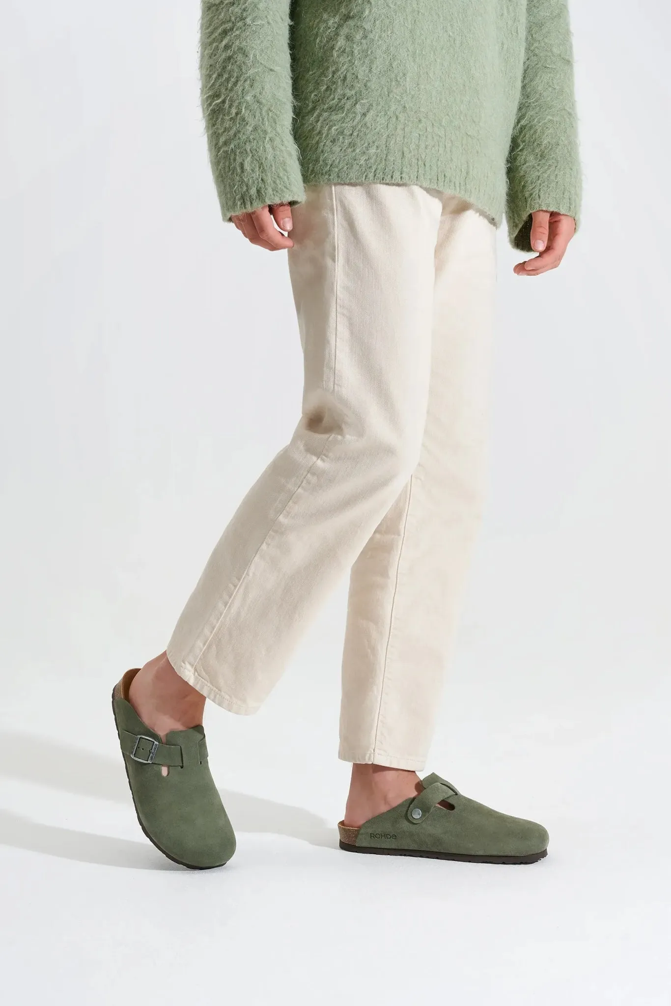 'Grado' men's outdoor clog - green