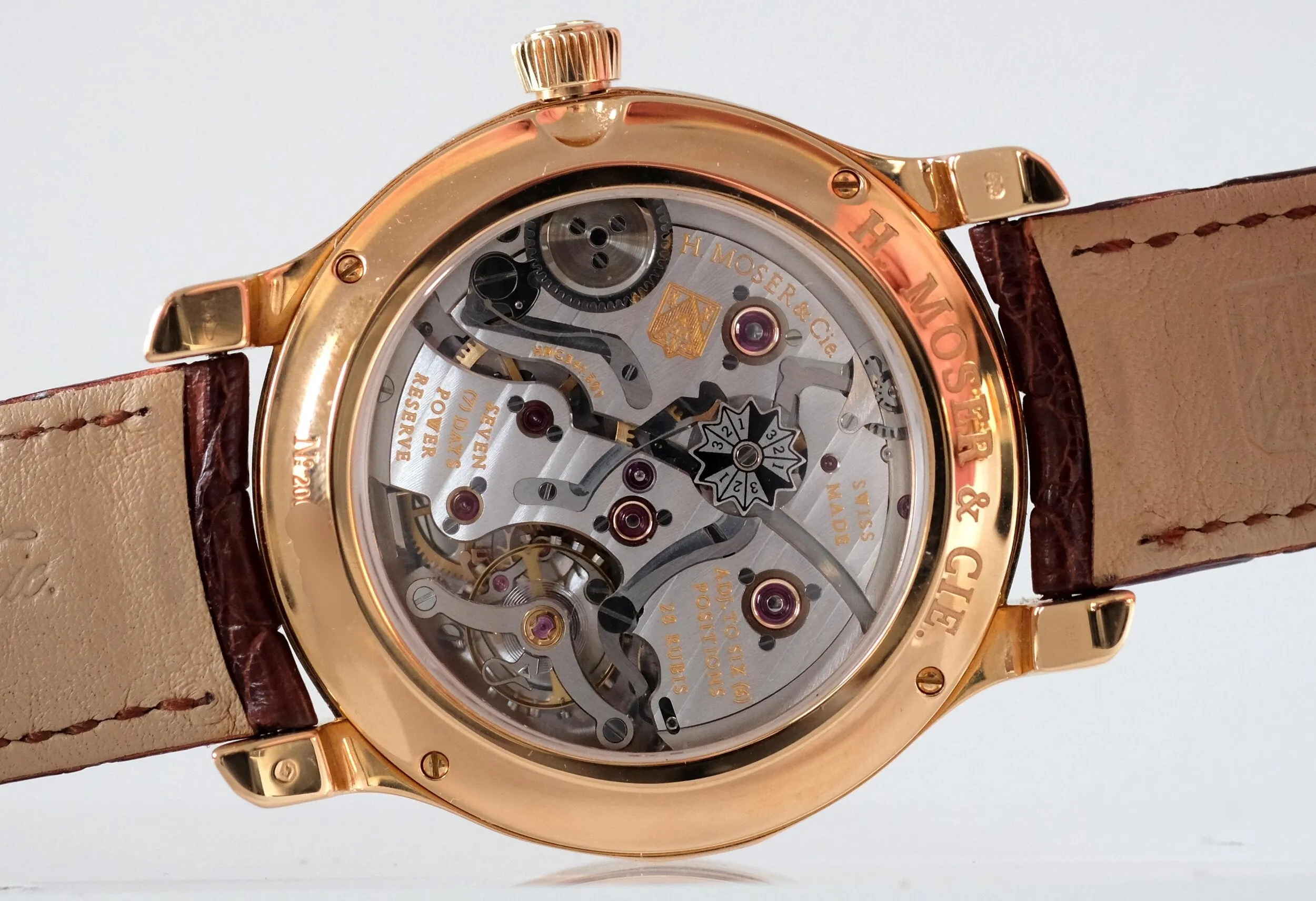 H. Moser & Co. Endeavor Perpetual Calendar in Rose Gold