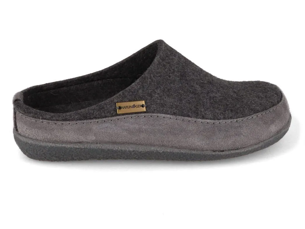 HAFLINGER Clog | Blizzard Skane, Anthracite