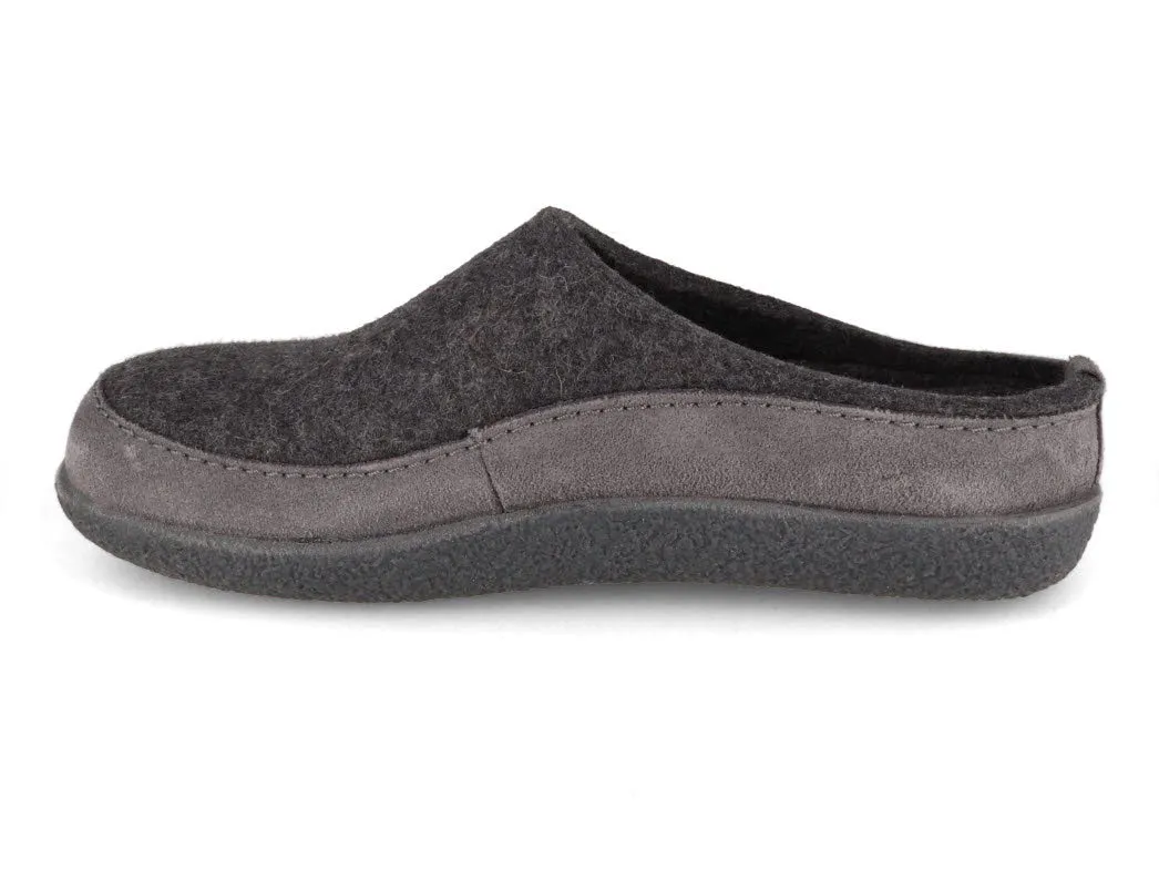 HAFLINGER Clog | Blizzard Skane, Anthracite