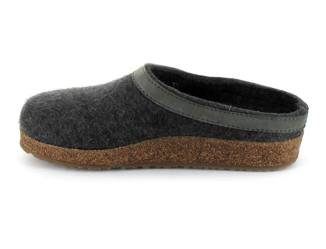 HAFLINGER Clog | Grizzly Torben, Anthracite