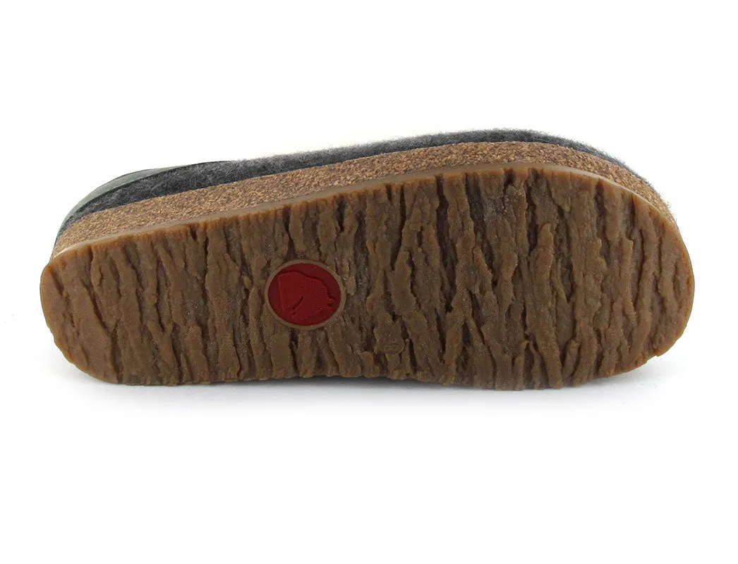 HAFLINGER Clog | Grizzly Torben, Anthracite