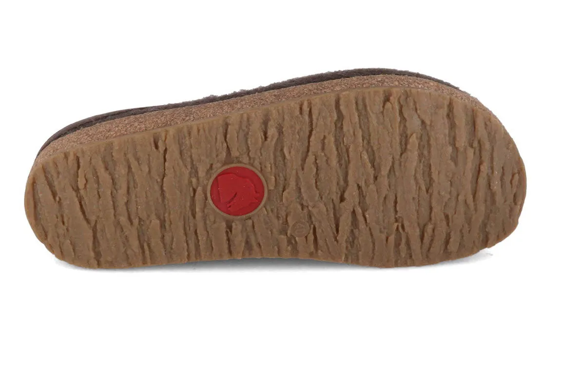 HAFLINGER Clog | Grizzly Torben, Brown