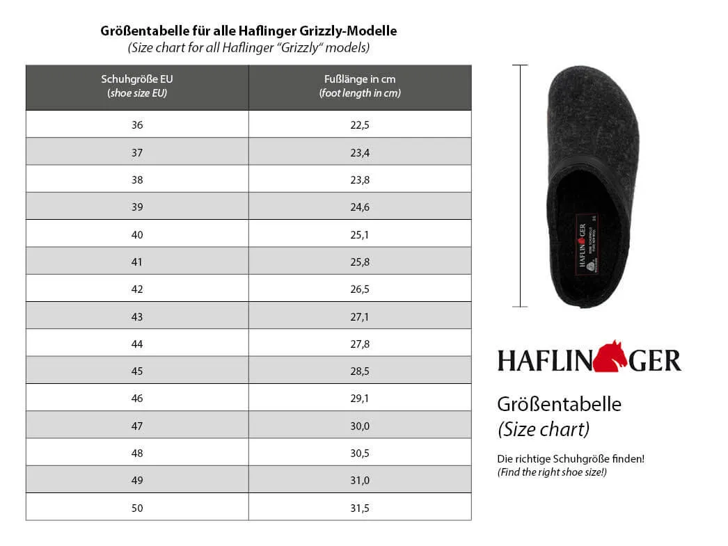 HAFLINGER Clog | Grizzly Torben, Brown