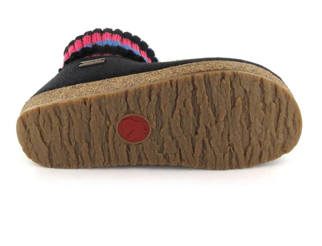 HAFLINGER Felt Clogs with Knit Cuffs GZ Kristina