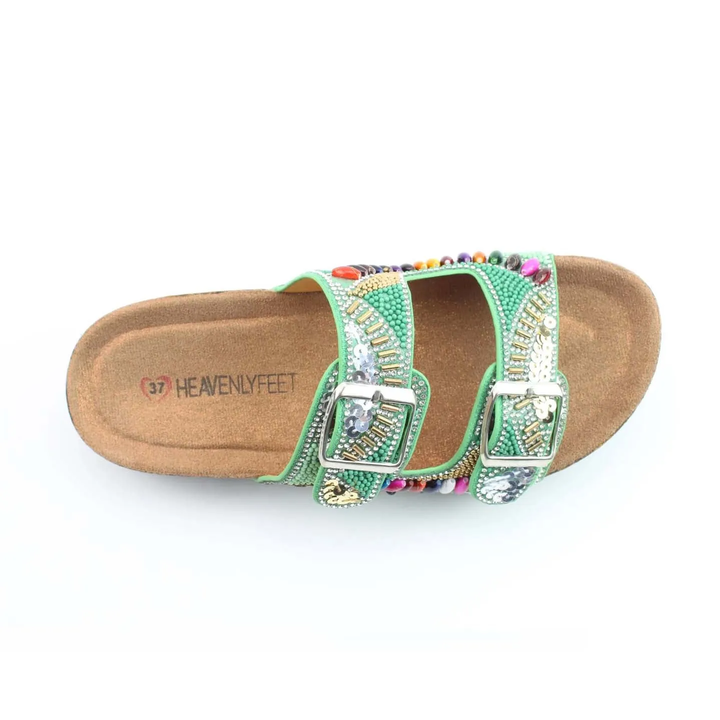 Heavenly Feet Jess Sandal Apple