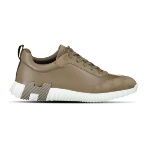 HERMES BOUNCING SNEAKER KHAKI GREEN