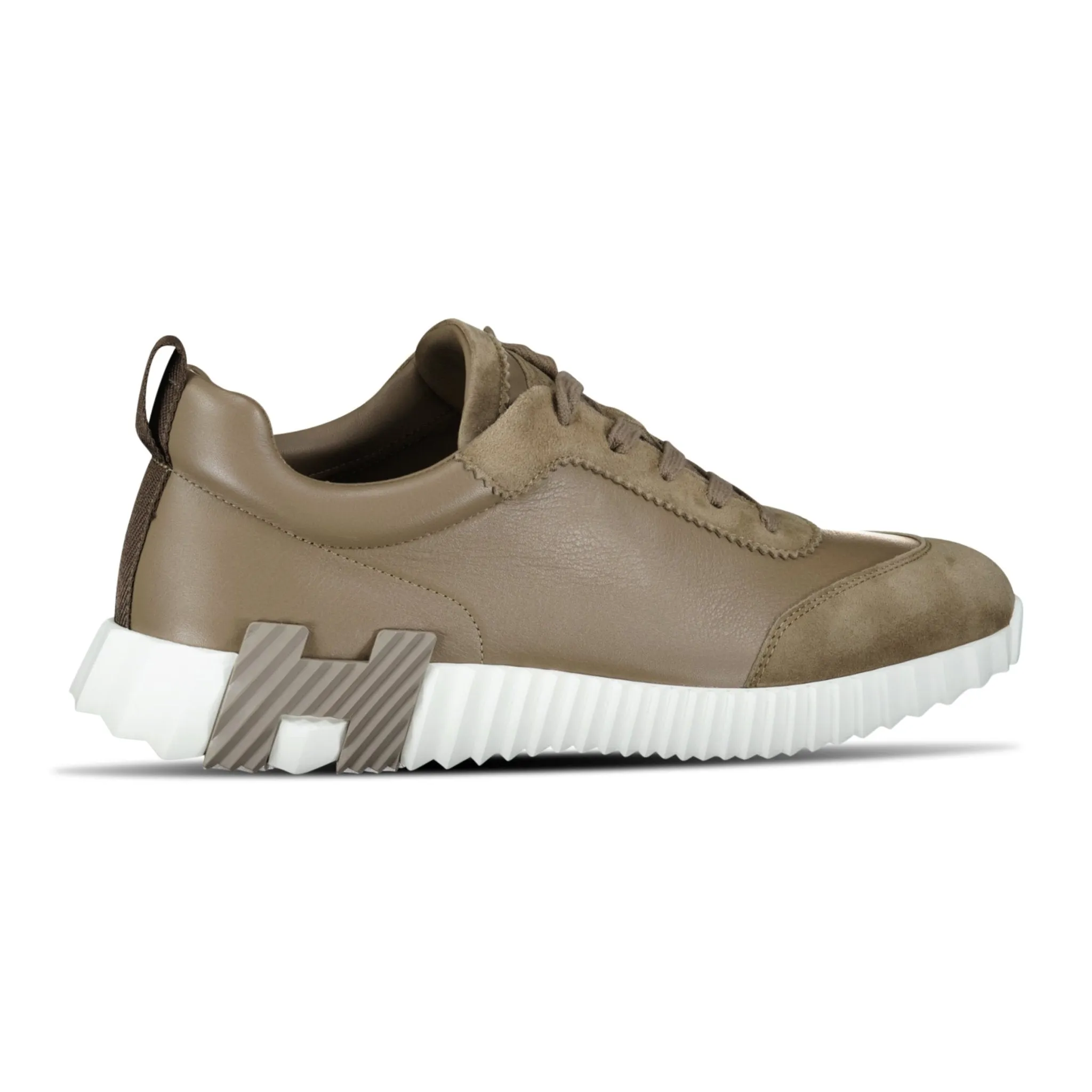 HERMES BOUNCING SNEAKER KHAKI GREEN