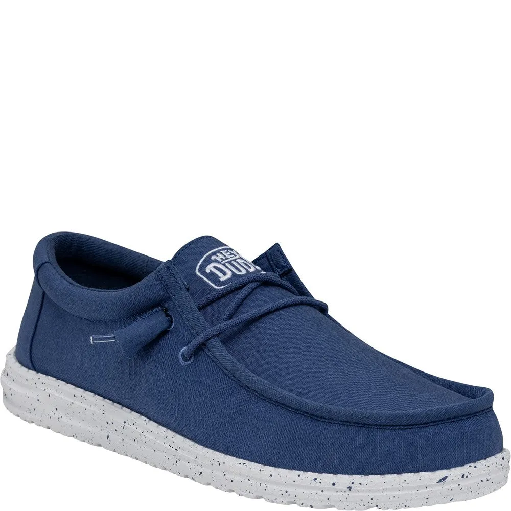 HEYDUDE Wally Slub Canvas Shoe