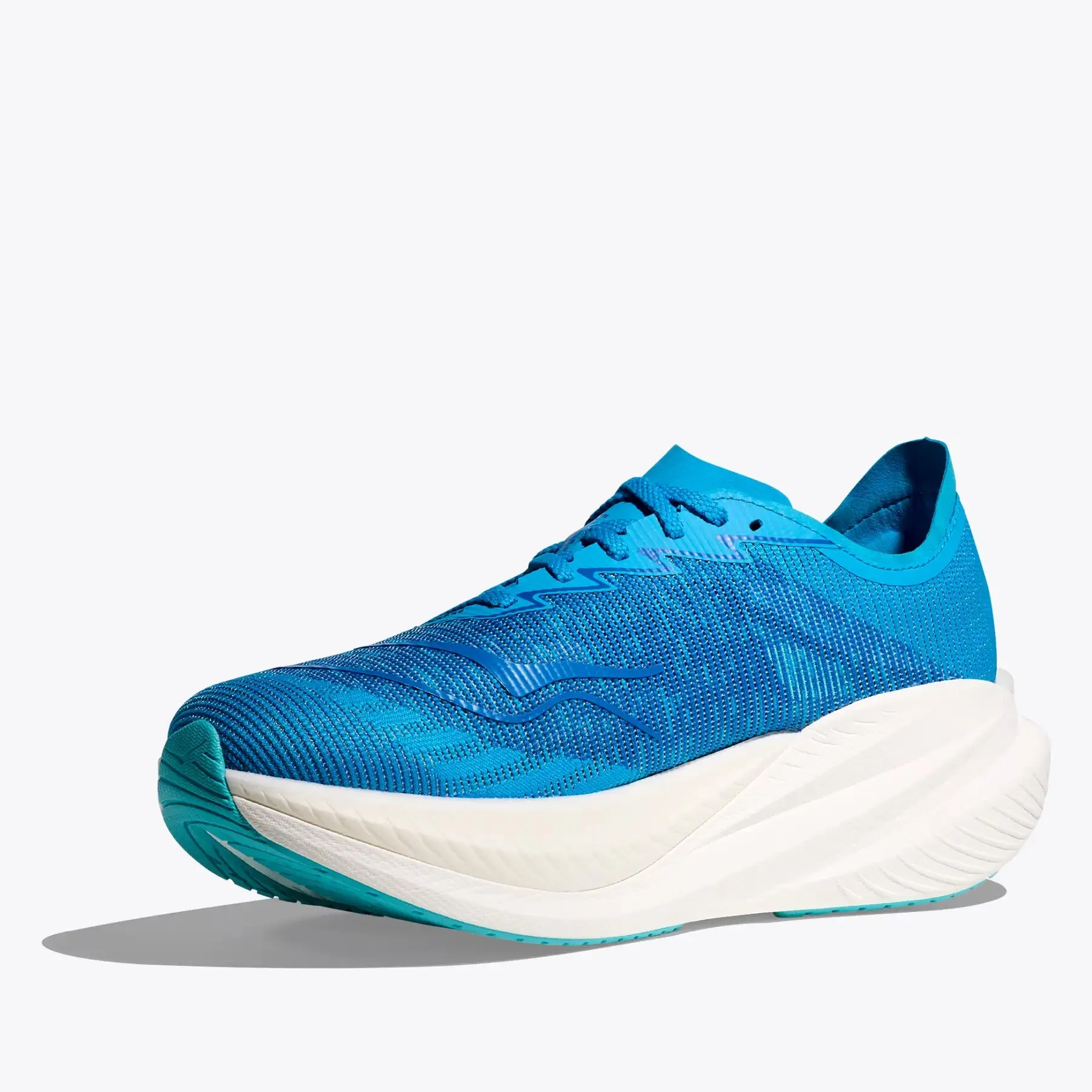 Hoka Men's Mach X 2 Running Shoes Skyward Blue / Electric Cobalt