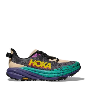 Hoka Men's Speedgoat 6 Trainer Oatmeal / Mountain Iris