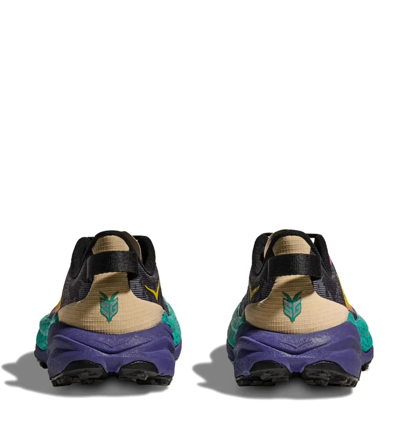 Hoka Men's Speedgoat 6 Trainer Oatmeal / Mountain Iris