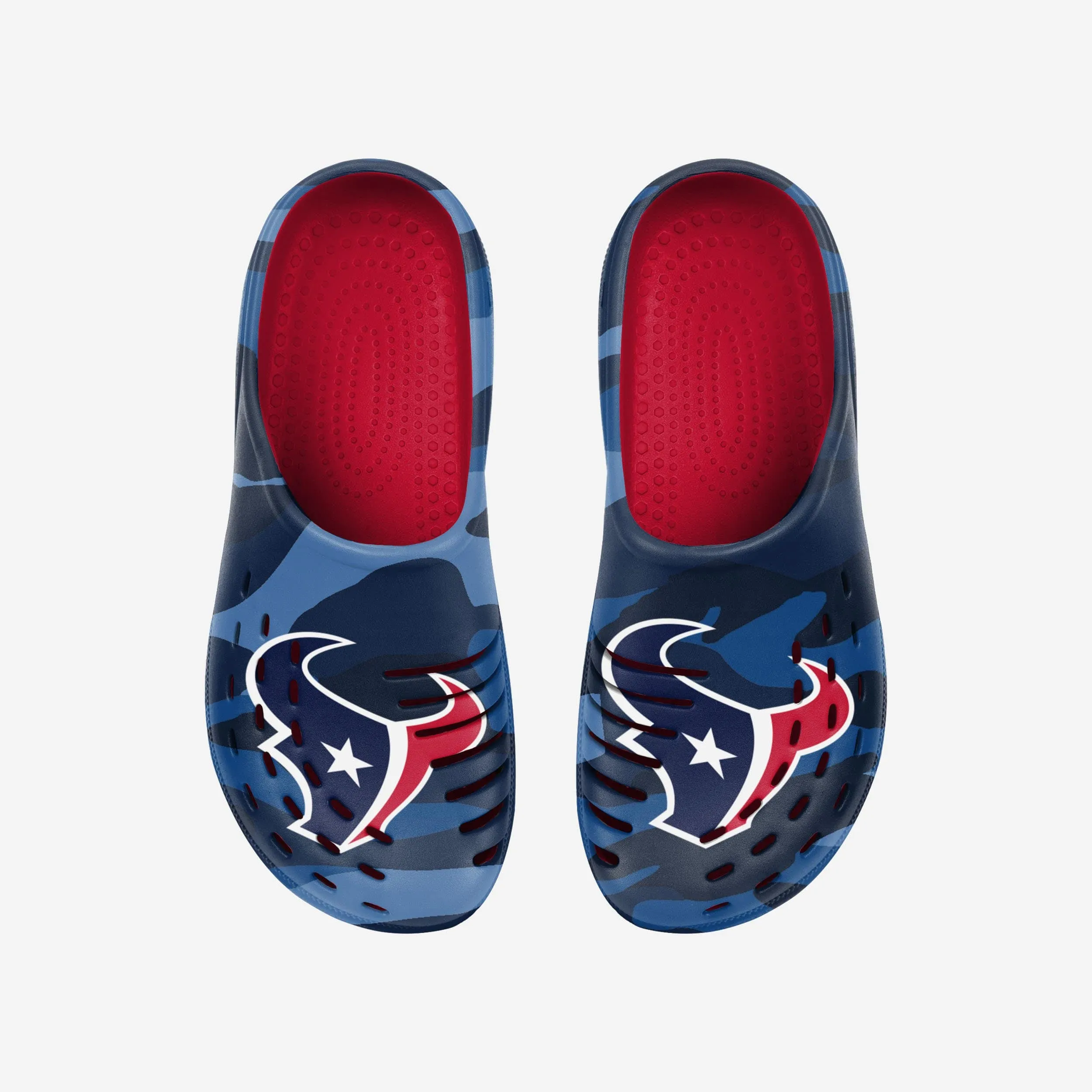 Houston Texans Tonal Camo Clog