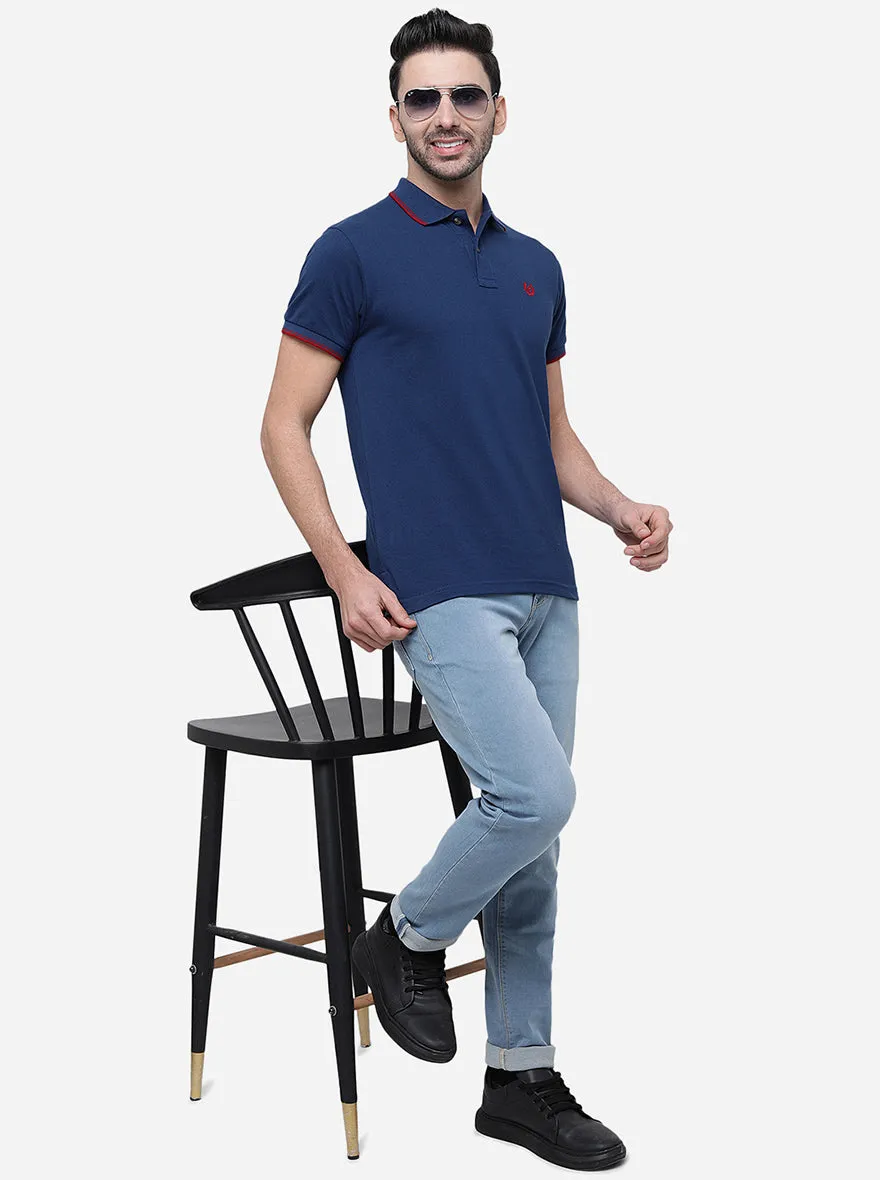 Ice Blue Washed Slim Fit Jeans | JadeBlue