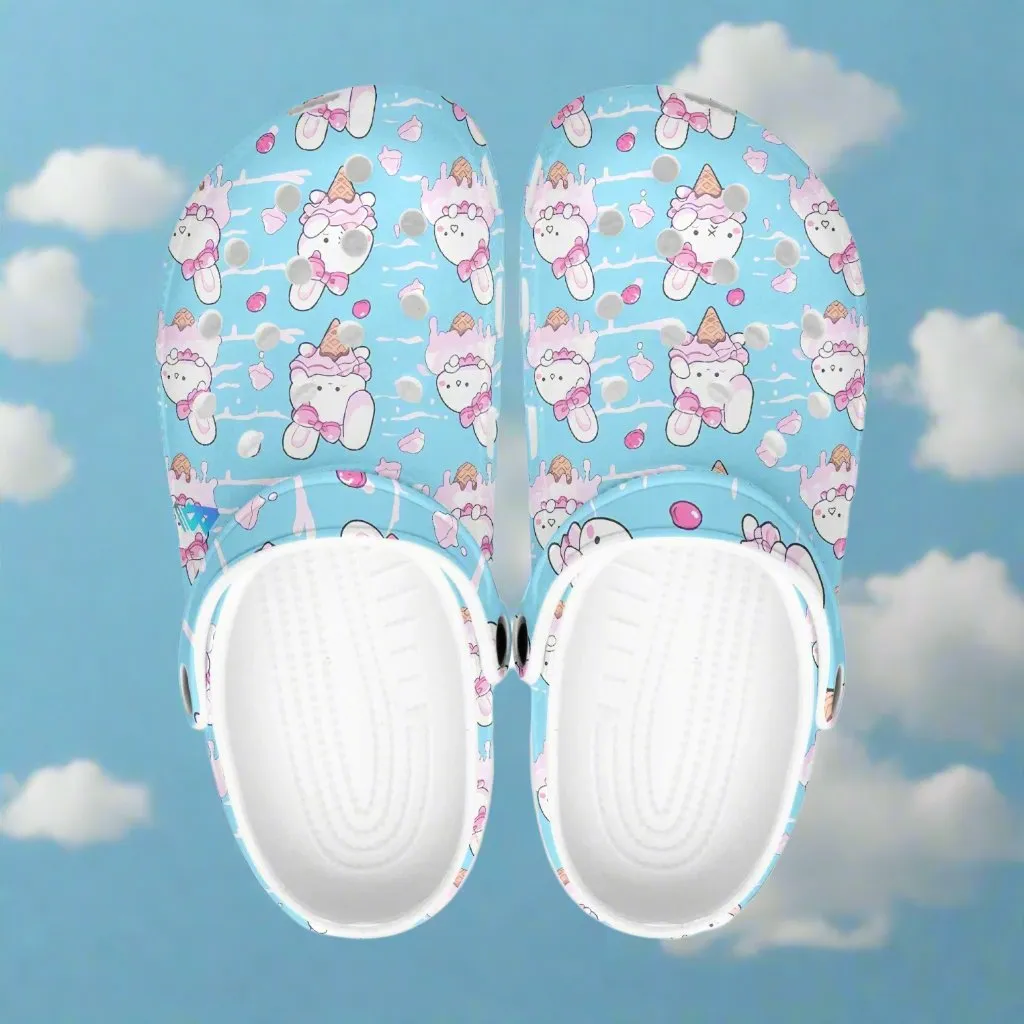 Ice Cream Rabbit Rok-Clogs