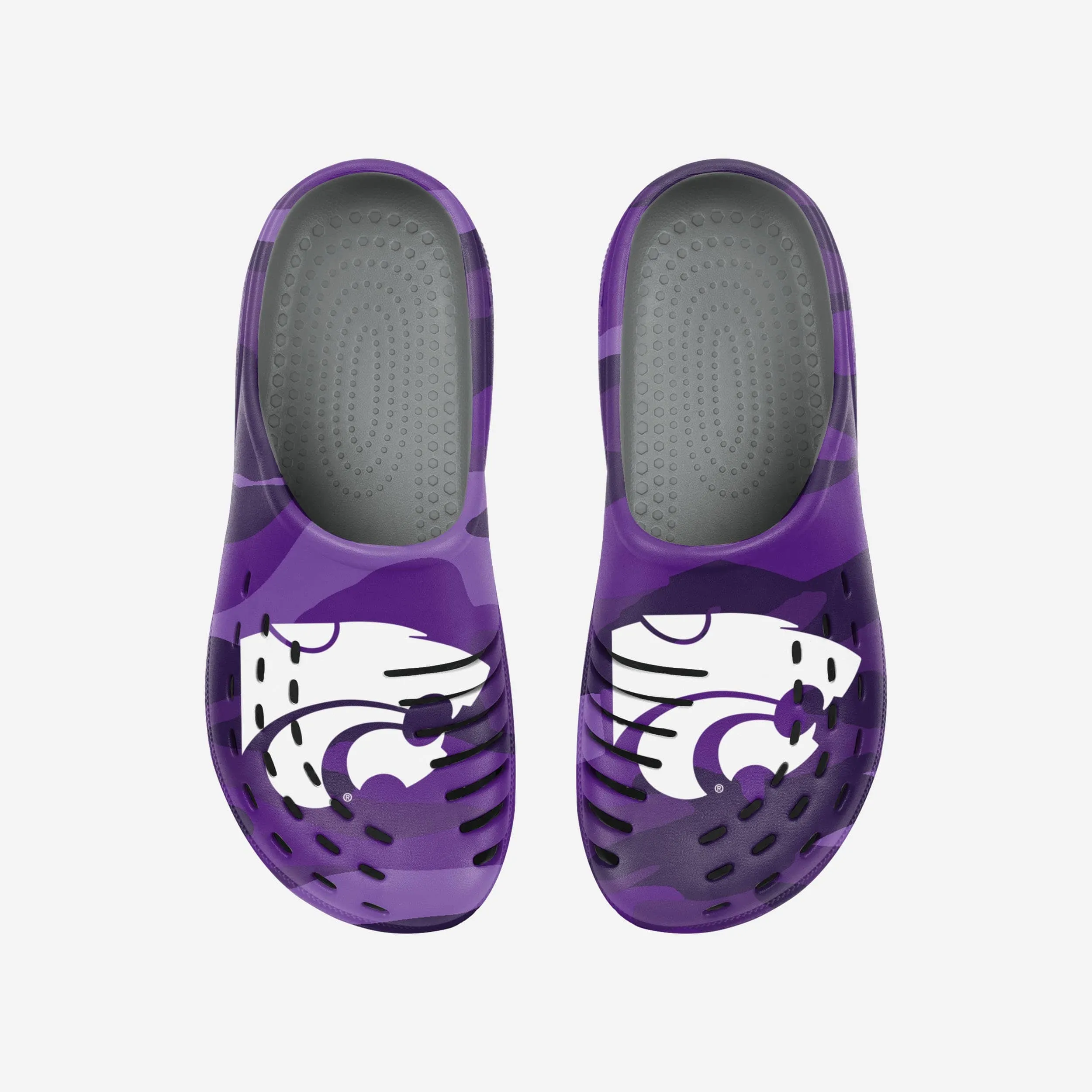Kansas State Wildcats Tonal Camo Clog