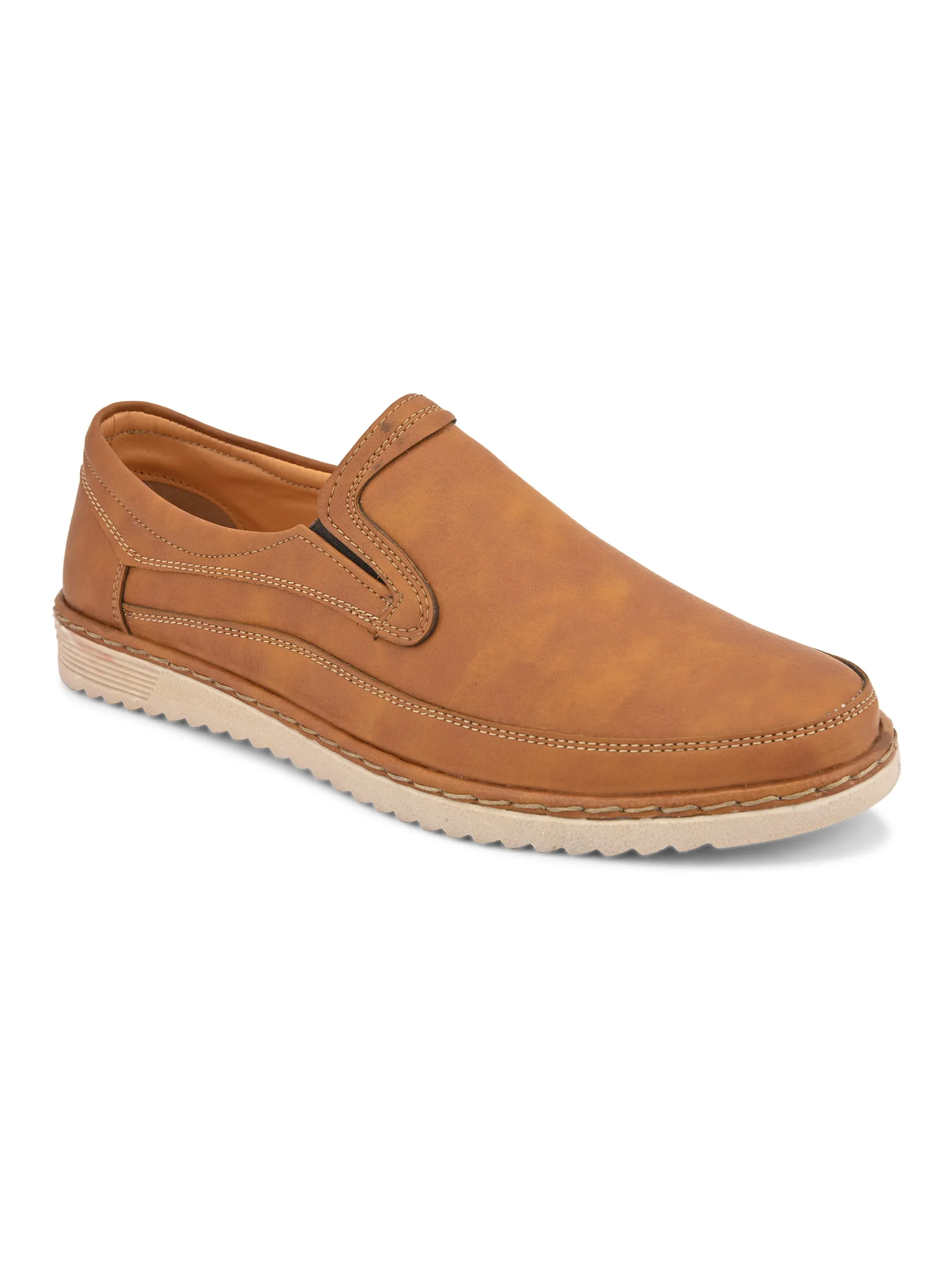 Keaton Tan Casual Slip-Ons