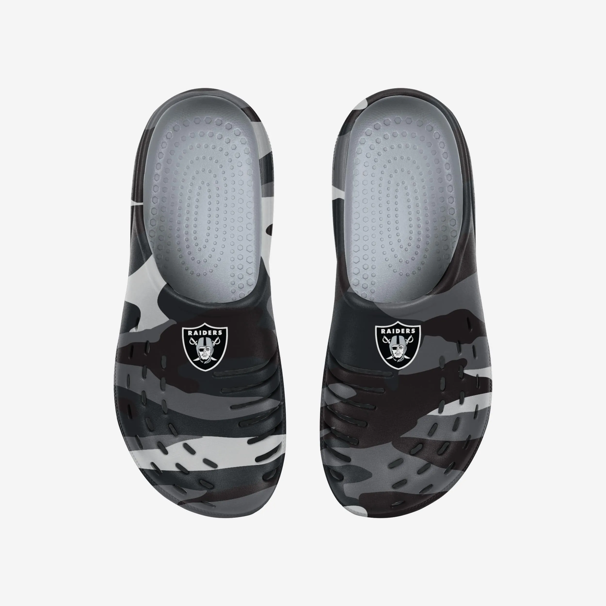 Las Vegas Raiders Tonal Camo Clog