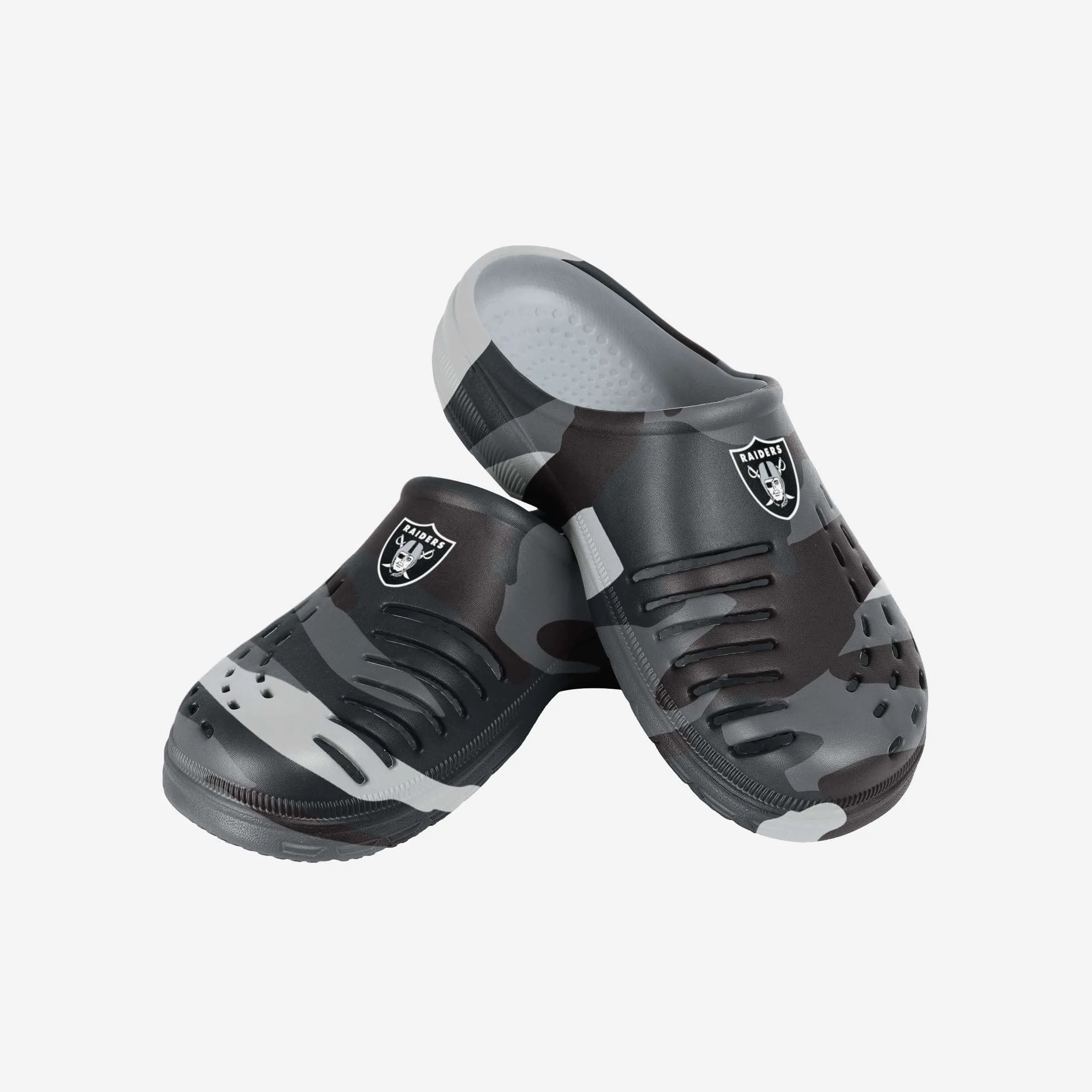 Las Vegas Raiders Tonal Camo Clog