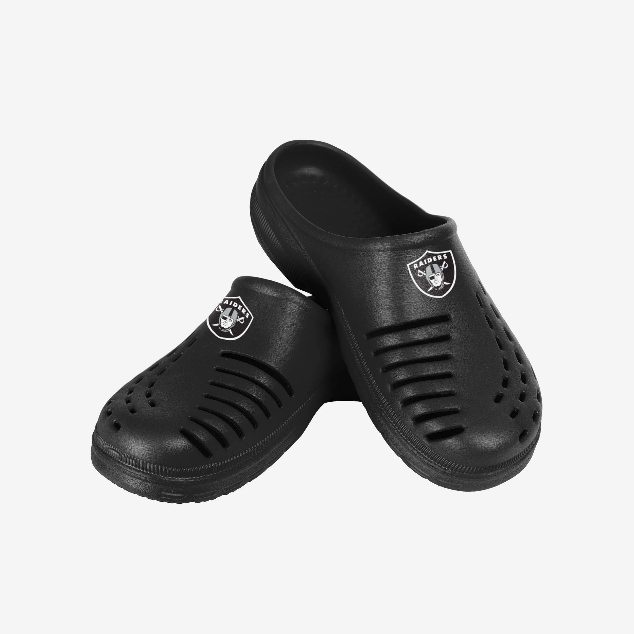 Las Vegas Raiders Womens Solid Clog
