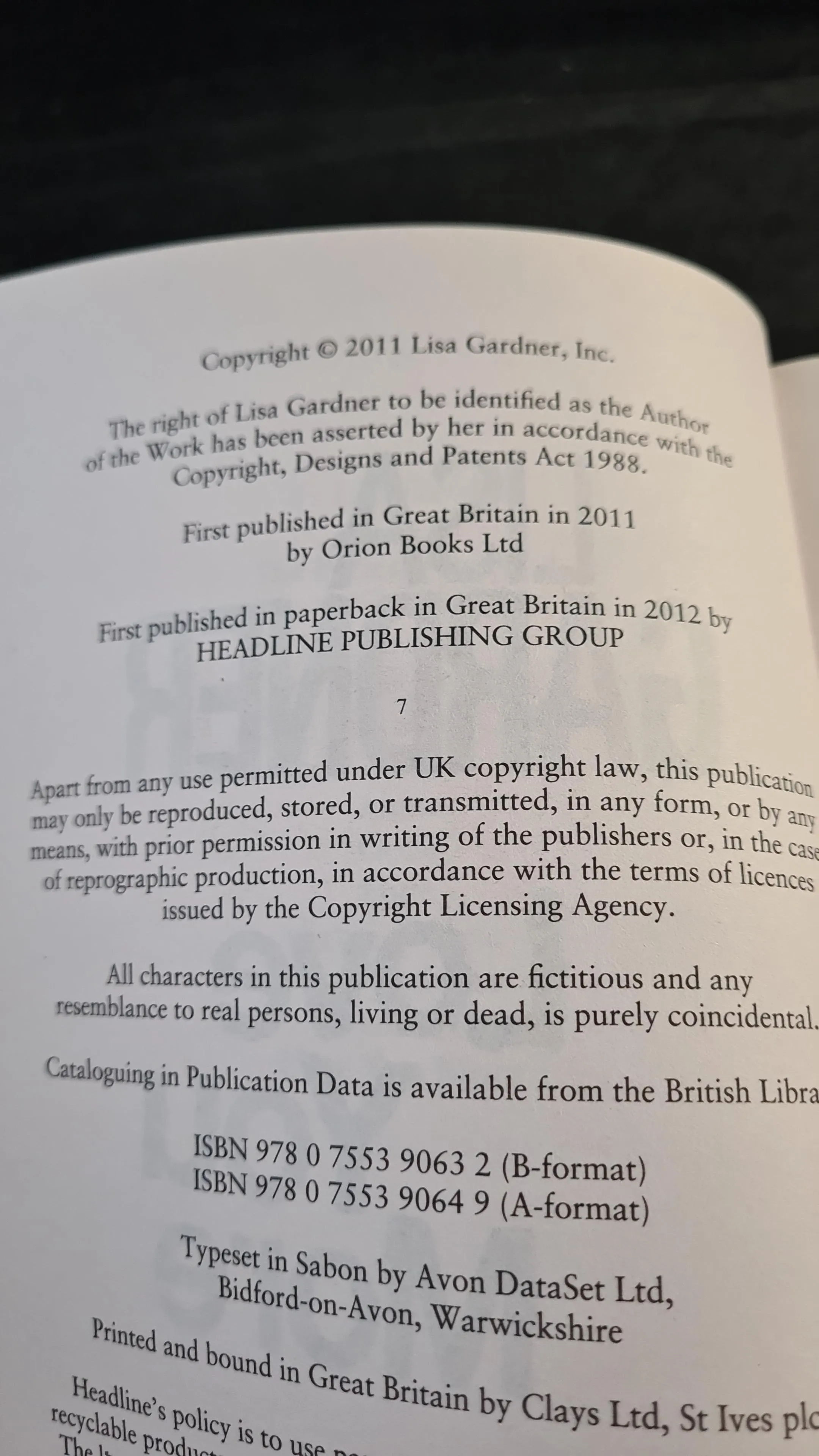 Lisa Gardner - Love You More,  Headline, 2012, Paperbacks