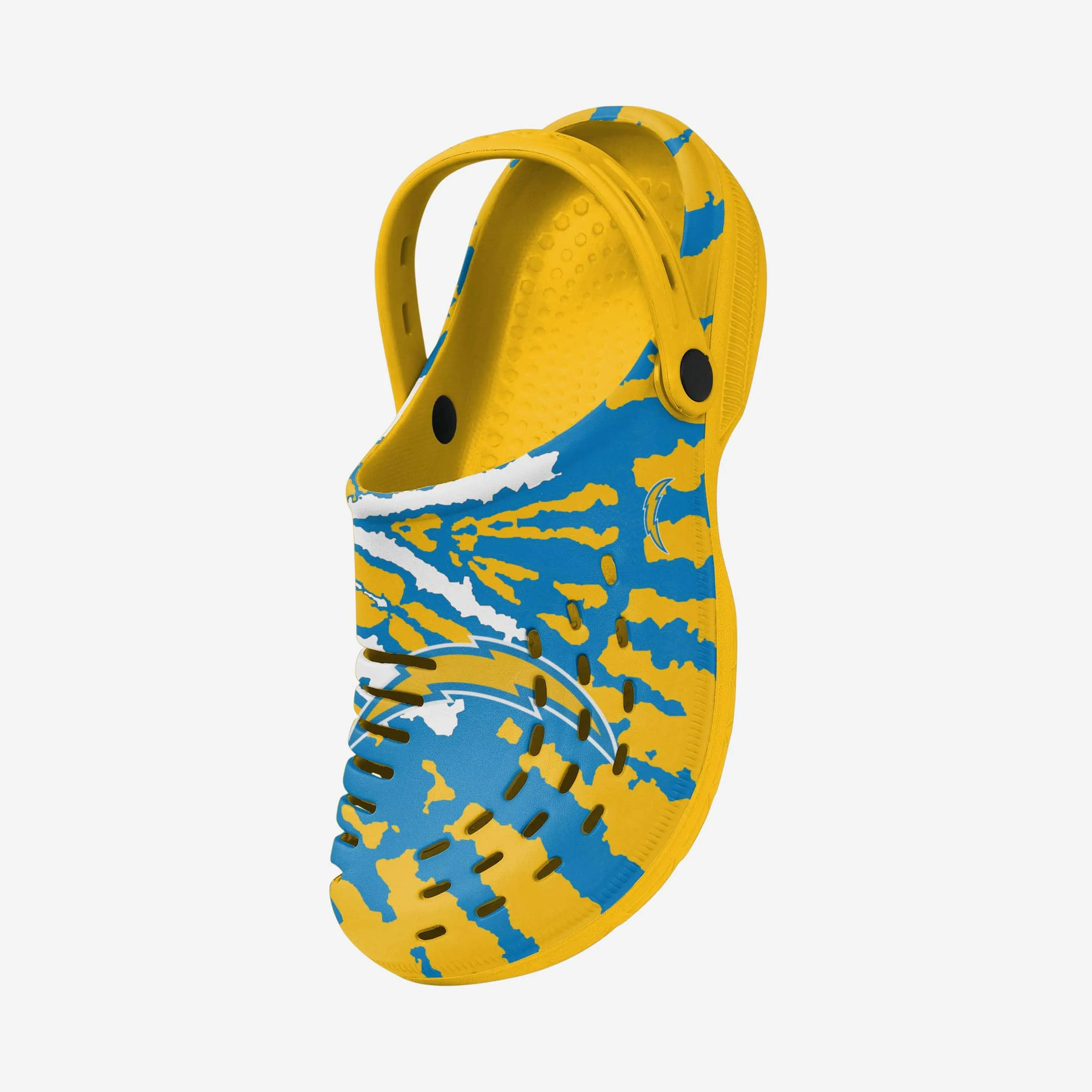 Los Angeles Chargers Tie-Dye Clog With Strap