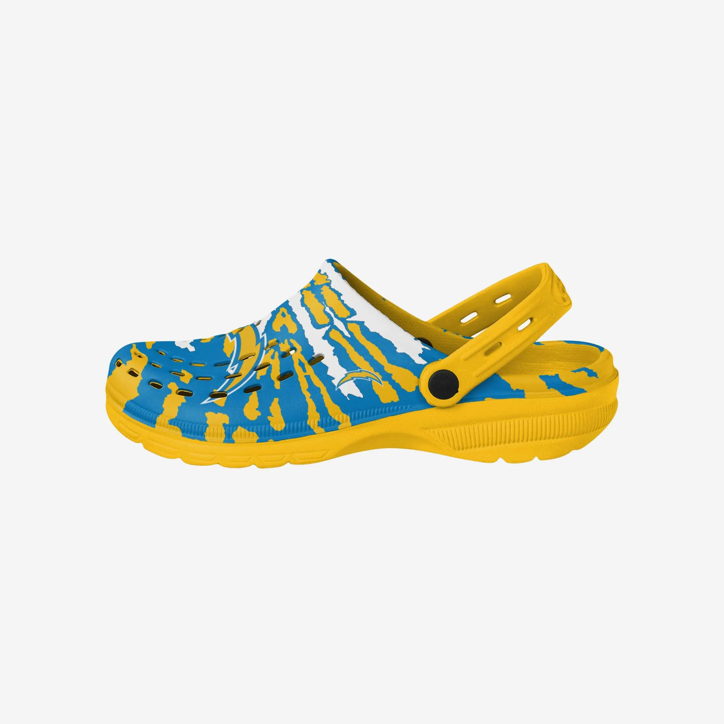 Los Angeles Chargers Tie-Dye Clog With Strap