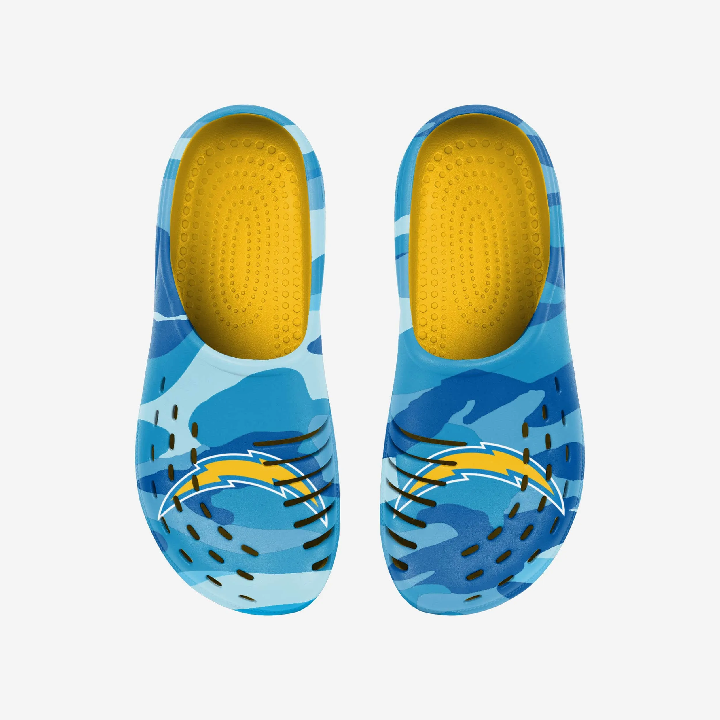 Los Angeles Chargers Tonal Camo Clog