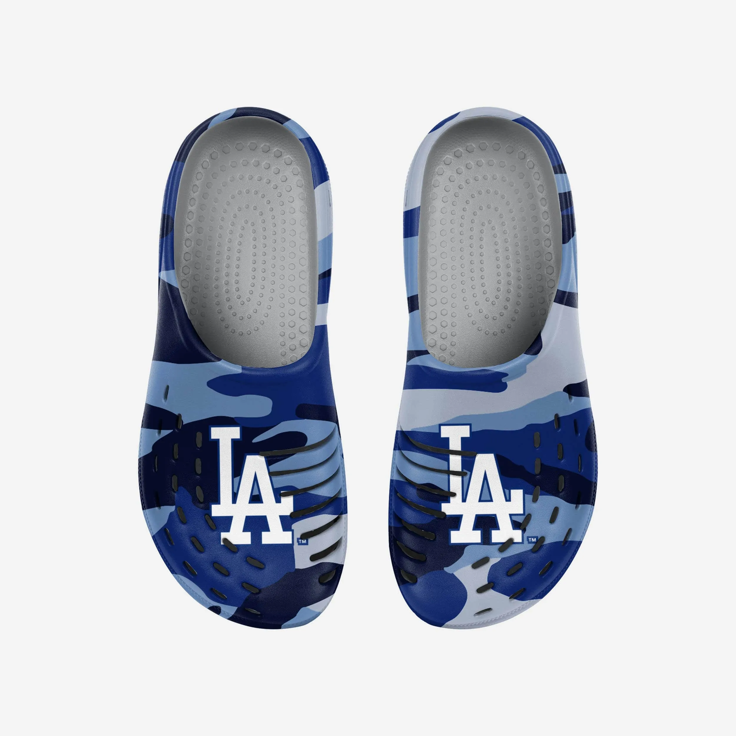 Los Angeles Dodgers Tonal Camo Clog