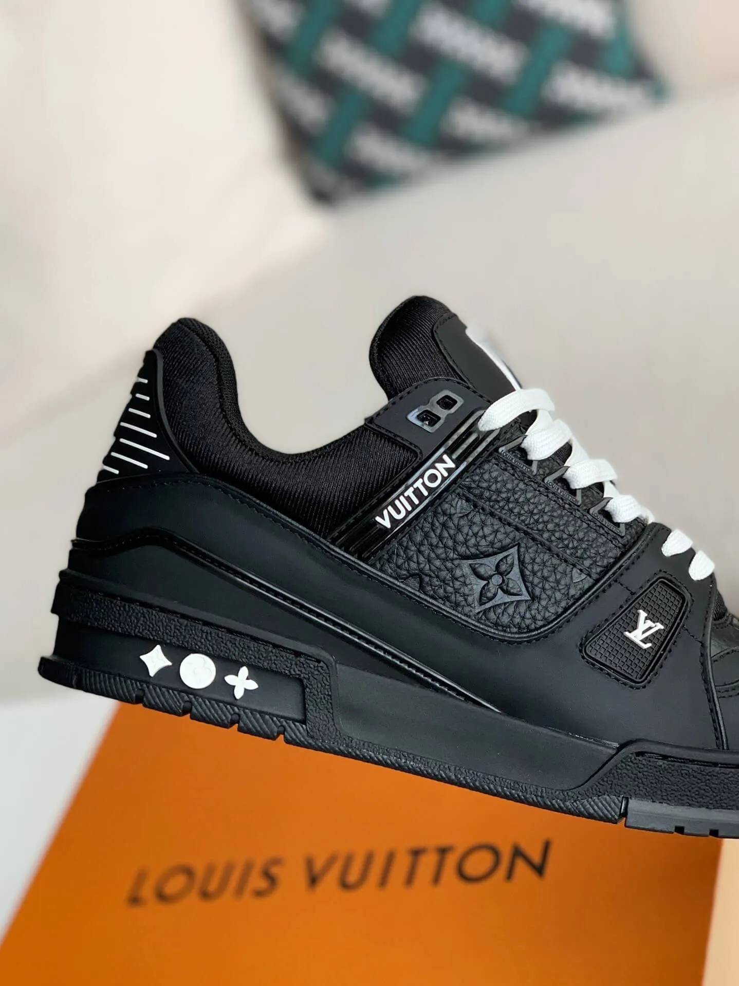 Louis Vuitton LV Trainer All Black Sneaker